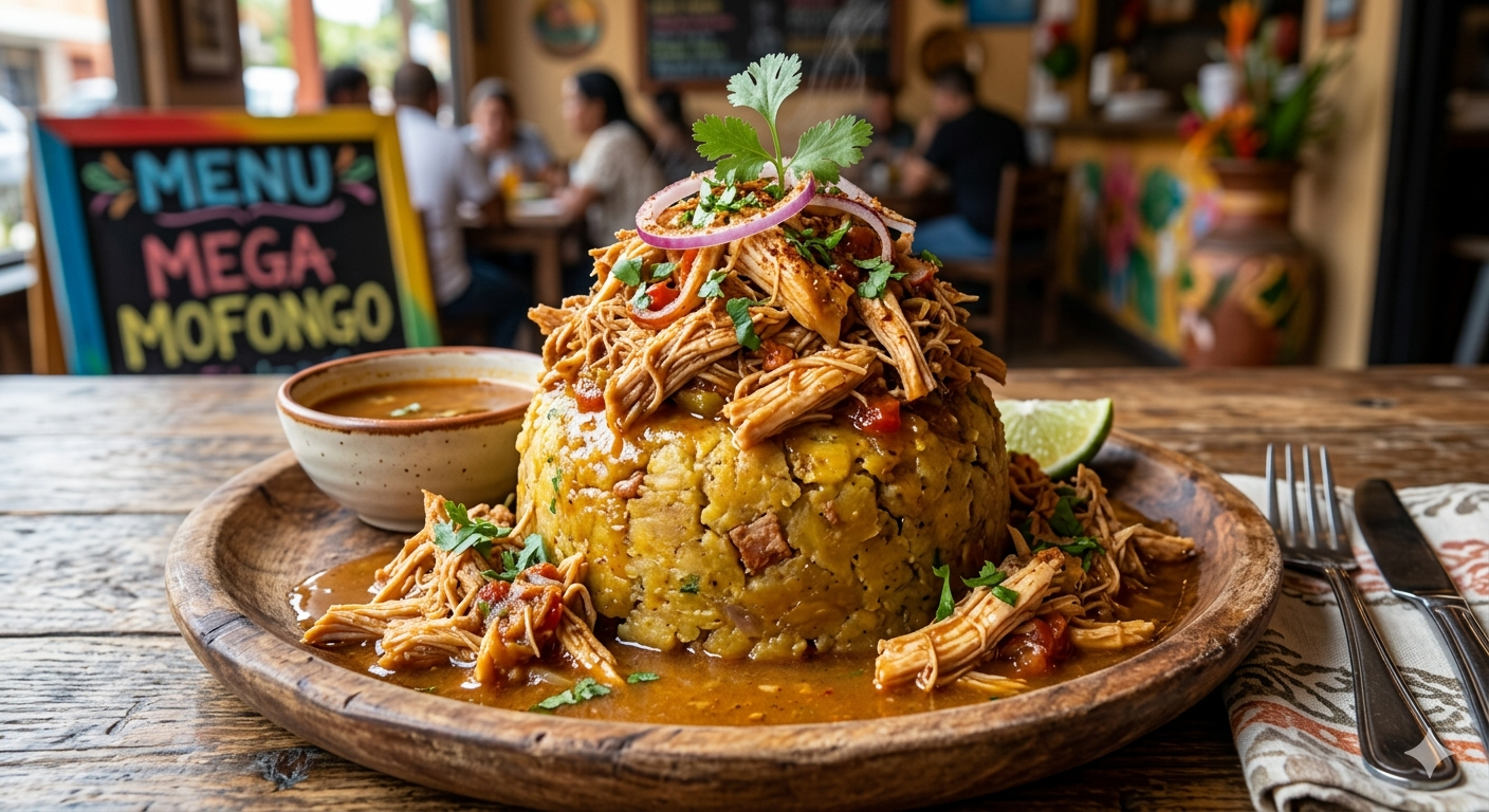 Mega Mofongo de Chicken