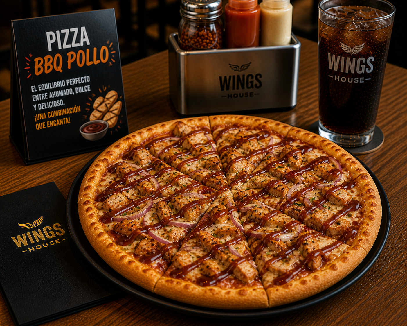 Pizza BBQ Pollo